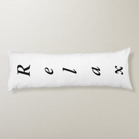 Custom Relax, Body Pillow Seitenschläferkissen (Rückseite)