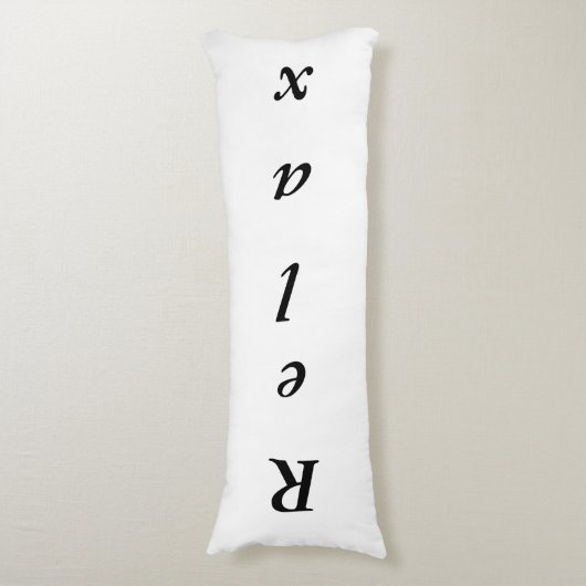 Custom Relax, Body Pillow Seitenschläferkissen (Vorderseite Vertikal)