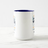 Custom Remüde Postarbeiter Mailman Retirement Tasse (Zentrum)