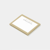 Custom Retiree's humorvollen Beitrag notiert Post-it Klebezettel (angewinkelt)