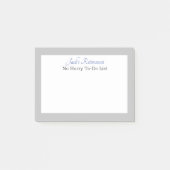 Custom Retiree's humorvollen Beitrag notiert Post-it Klebezettel (Vorderseite)