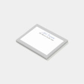 Custom Retiree's humorvollen Beitrag notiert Post-it Klebezettel (angewinkelt)