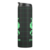 Custom Retro Alien Water Bottle Thermosbecher (Nach rechts gedreht)