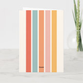 Custom Retro Best Friends Beste Freundinnen Niedli Karte (Rückseite)