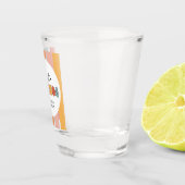 Custom Retro Best Friends Beste Freundinnen Niedli Schnapsglas (Rechts)