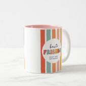 Custom Retro Best Friends Beste Freundinnen Niedli Zweifarbige Tasse (VorderseiteRechts)