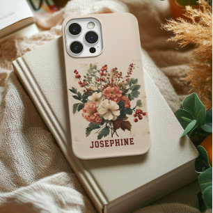 Custom Retro Blume Hawthorn iPhone 14 Tough Case