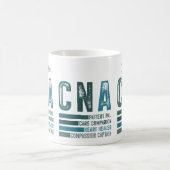Custom Retro CNA Nursing Kaffeetasse (Mittel)