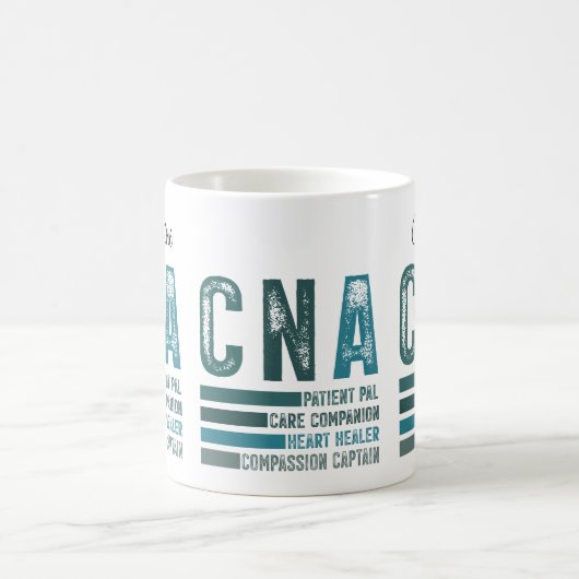 Custom Retro CNA Nursing Kaffeetasse (Mittel)