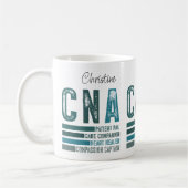 Custom Retro CNA Nursing Kaffeetasse (Links)