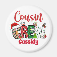 Custom Retro Cousin Crew Weihnachten