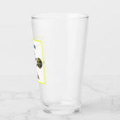 Custom Retro Disco Junggeselinnen-Abschied Disco Glas (Links)