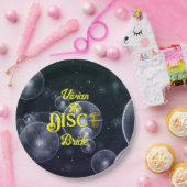 Custom Retro Disco Junggeselinnen-Abschied Disco Pappteller (Party)