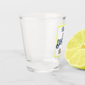 Custom Retro Disco Junggeselinnen-Abschied Disco Schnapsglas (Links)