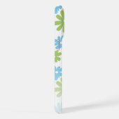 Custom Retro floral Art Muster iPhone 12 Hülle (Rechte Seite)