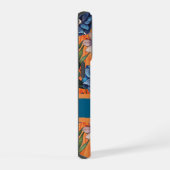 Custom Retro Floral Pattern iPhone Hülle (Rechte Seite)