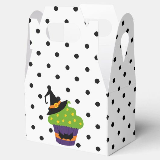 Custom Retro Funky Halloween Geschenkschachtel (Geöffnet)