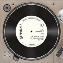 Custom Retro Imitate Vinyl Record Music 40. Geburt