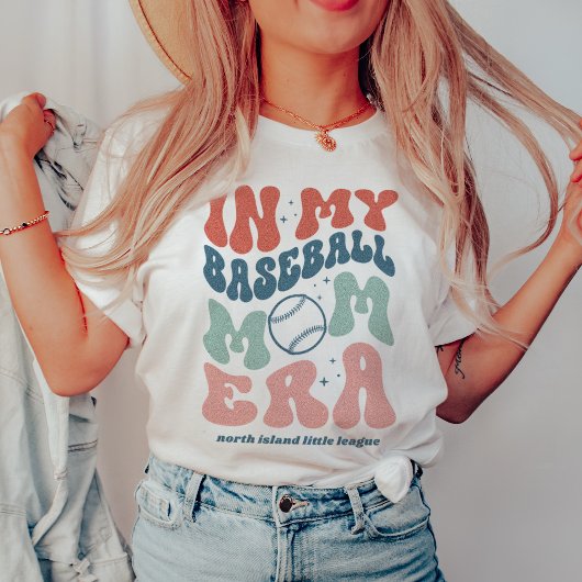 Custom Retro "In My Baseball Mama Ära" T-Shirt