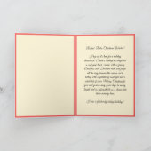 Custom Retro Modern Fun Pink Truck Weihnachten (Innenseite)