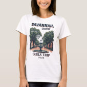 Custom Retro Savannah Trip T - Shirt (Vorderseite)