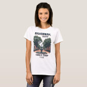 Custom Retro Savannah Trip T - Shirt (Vorne ganz)