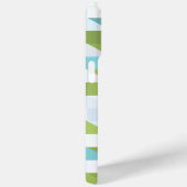 Custom Retro Squares Dreiecke Polygon Art Muster Case-Mate iPhone Hülle (Rückseite / Rechts)