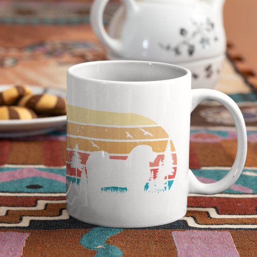 Custom Retro Styled Havanese Dog Lover Trainer Kaffeetasse