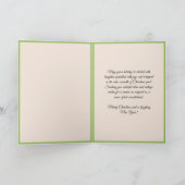 Custom Retro Vintage Weihnachten Bunte Gruß (Innenseite)