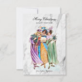 Custom Retro Vintage Weihnachts-Party Ladys (Vorderseite)