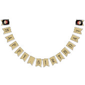 Custom Retro Vinyl Record Bunting Flags Wimpelkette (Alle)