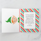 Custom Retro Weihnachten "Naughty is a New Nice" Karte (Innenseite)