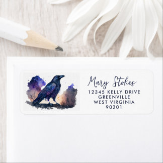 Custom Return Address Envelope | Starry Night Sky 