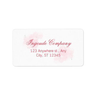 Custom Return Address Label Adressaufkleber