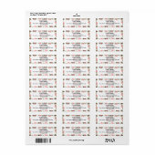 Custom Return Address Labels (Vorne)