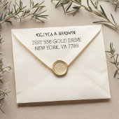 Custom Return Address Rubber Stamp | Personalized  Permastempel