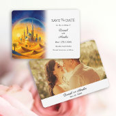 Custom Riad Saudi-Arabien Zielort Save The Date