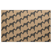Custom Riant Schnauzer Dog Fabric Stoff (Fat Quarter (45,7 x 55,9 cm))
