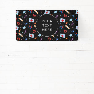 Custom RN Nurse   Medizinisches Muster Banner