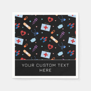 Custom RN Nurse   Medizinisches Muster Serviette