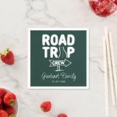 Custom Road Trip Crew Summer Party Paper Serviette (Beispiel)