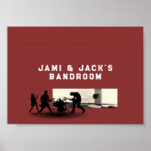 Custom Rock Band Room | Music Studio Poster Sign (Vorne)