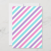 Custom Rock Girl Climb Geburtstagsparty Einladung (Rückseite)