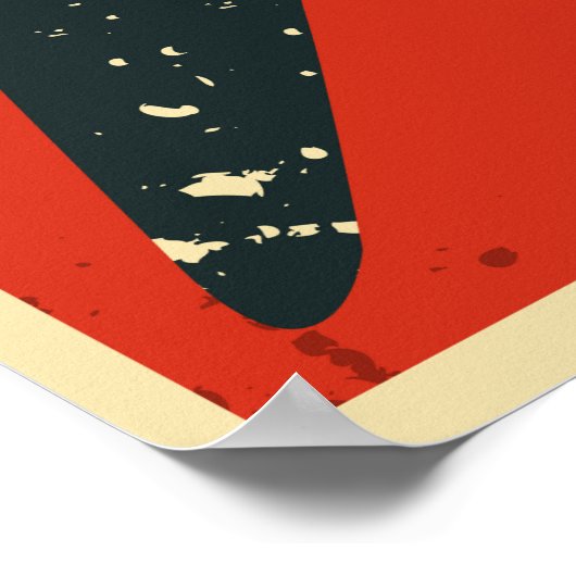 Custom Rock Music Festival Poster (Ecke)