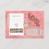 Custom Romantic Valentine's Day Love Coupon Book (Vorderseite)
