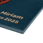 Custom Rosh Hashana Hebrew Shana Tova Challah Schneidebrett (Ecke)