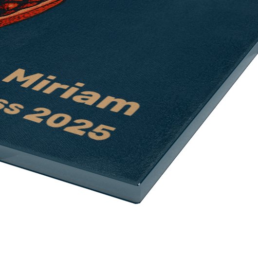 Custom Rosh Hashana Hebrew Shana Tova Challah Schneidebrett (Ecke)