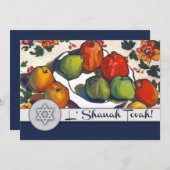 Custom Rosh Hashanah Celebration Party Einladung (Vorne/Hinten)