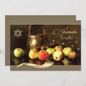 Custom Rosh Hashanah Celebration Party Einladung (Vorne/Hinten)