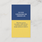 Custom Rosie The Riveter Handyman Handywoman Visitenkarte (Rückseite)